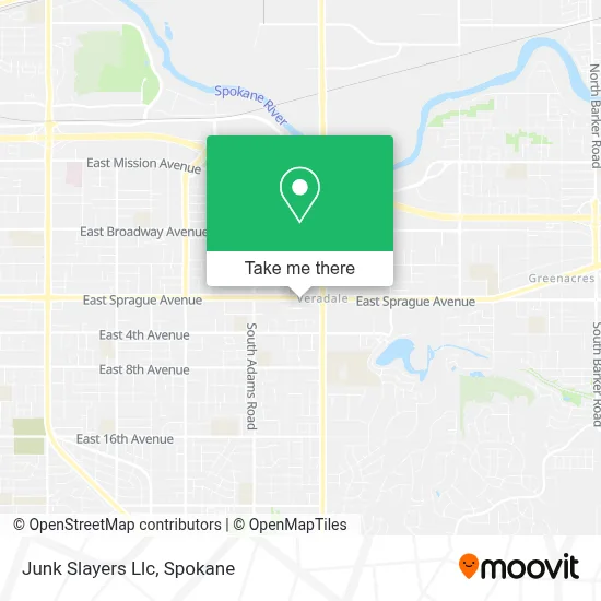 Junk Slayers Llc map