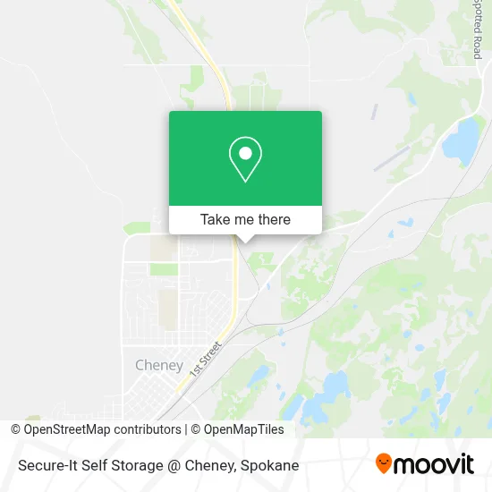 Secure-It Self Storage @ Cheney map