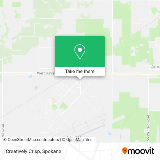 Creatively Crisp map