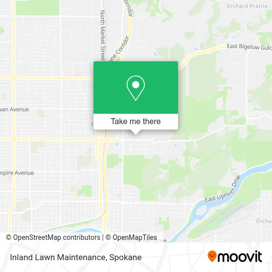 Inland Lawn Maintenance map