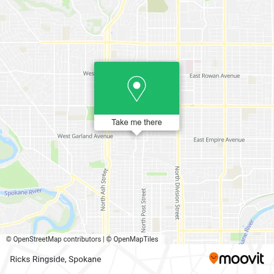 Ricks Ringside map