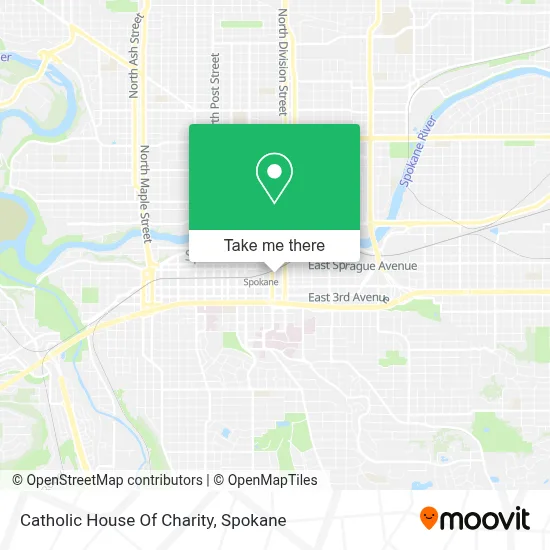 Catholic House Of Charity map