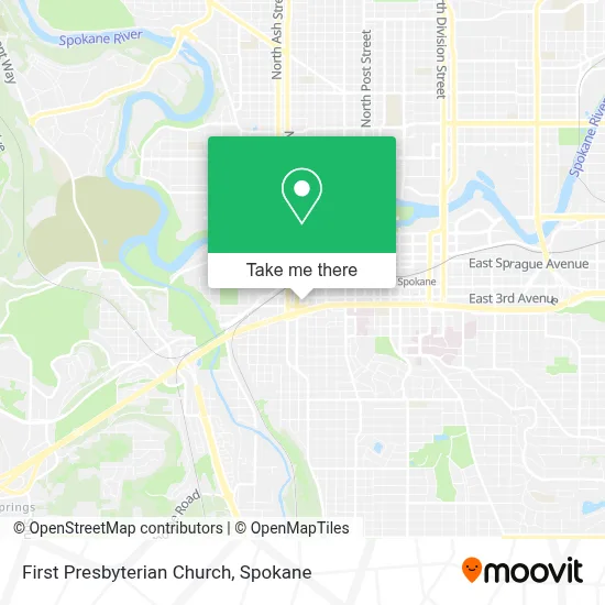 First Presbyterian Church map