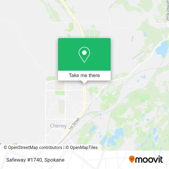 Safeway #1740 map