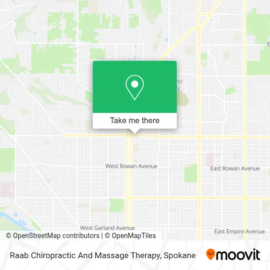 Raab Chiropractic And Massage Therapy map