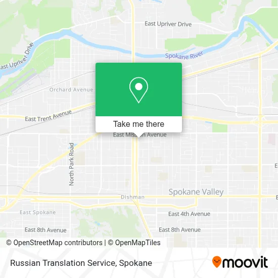 Russian Translation Service map