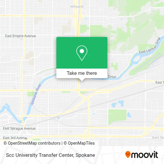 Scc University Transfer Center map