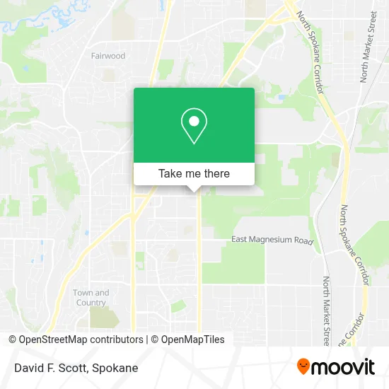 David F. Scott map