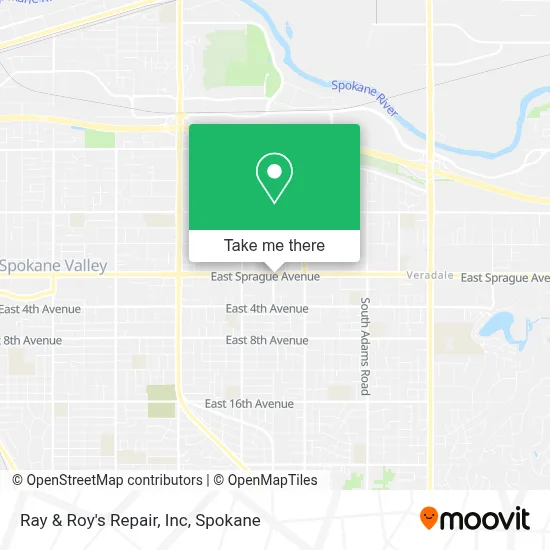 Ray & Roy's Repair, Inc map
