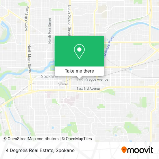4 Degrees Real Estate map