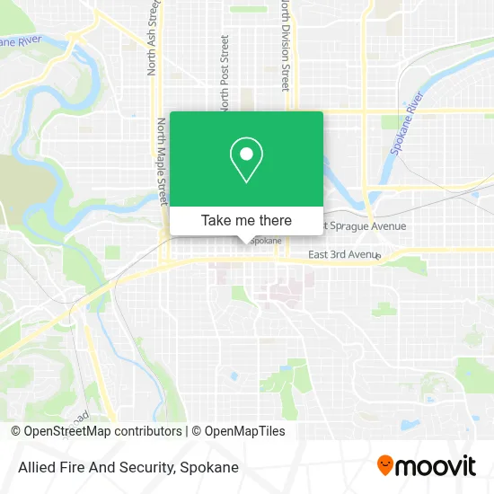 Allied Fire And Security map