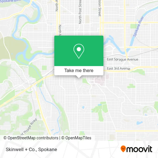 Skinwell + Co. map