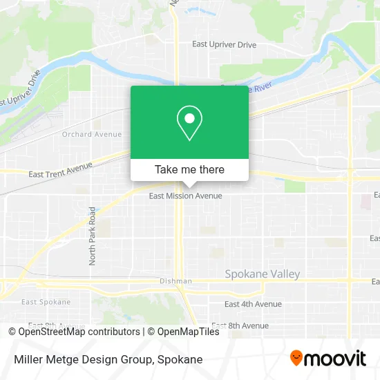Miller Metge Design Group map