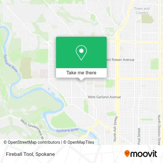 Fireball Tool map