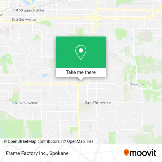 Frame Factory Inc. map
