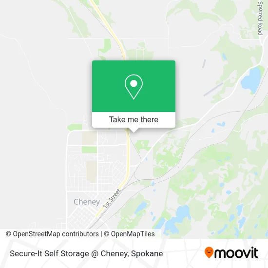 Secure-It Self Storage @ Cheney map