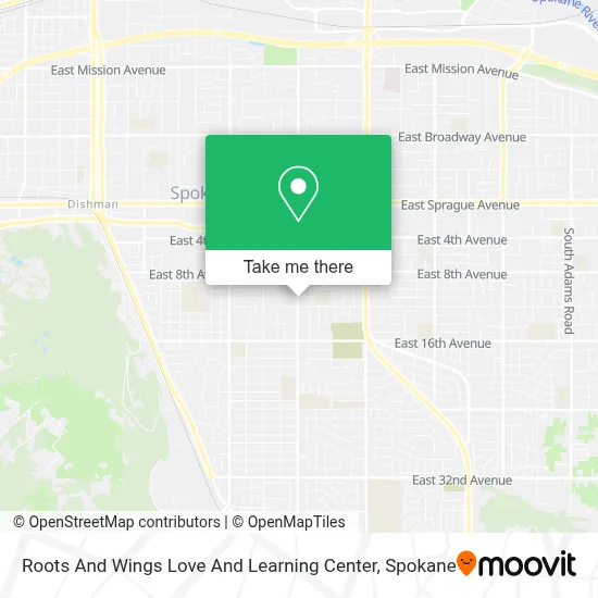 Roots And Wings Love And Learning Center map