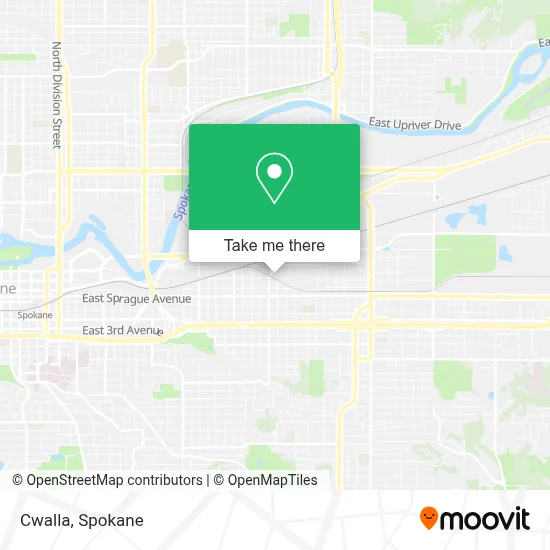 Cwalla map