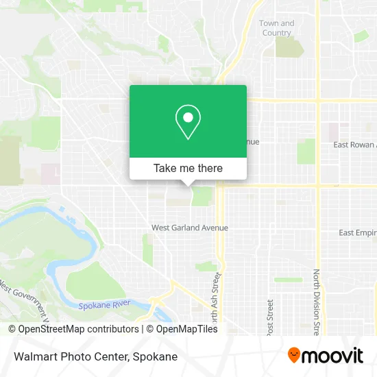 Walmart Photo Center map