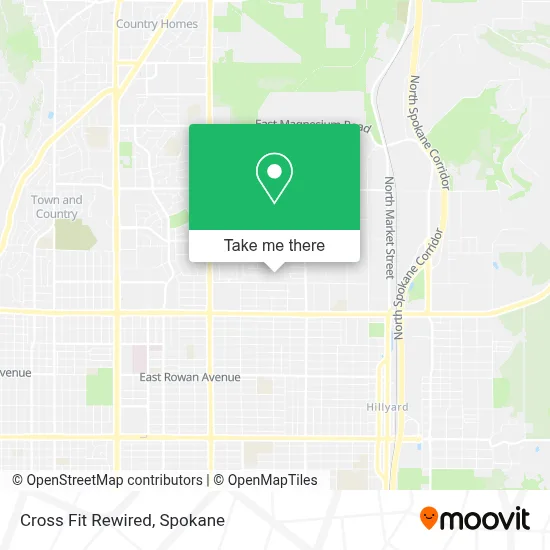 Cross Fit Rewired map