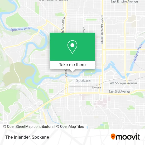 The Inlander map