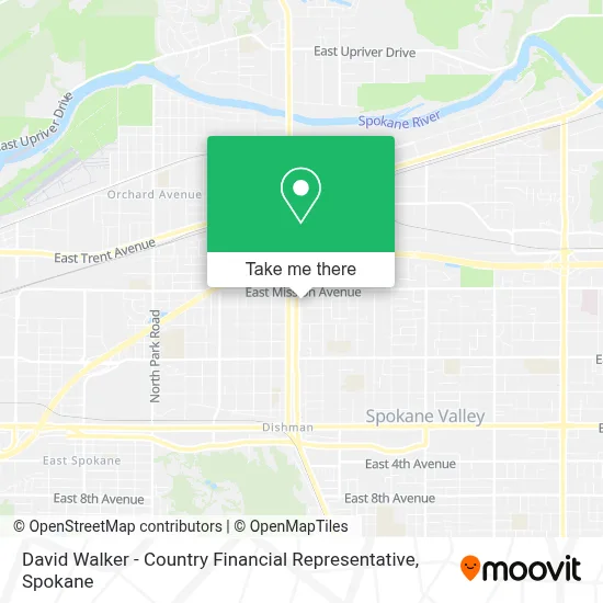 David Walker - Country Financial Representative map