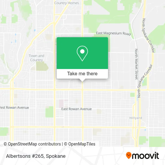Albertsons #265 map