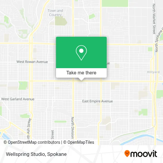 Wellspring Studio map