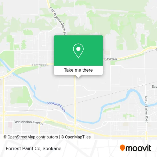 Forrest Paint Co map
