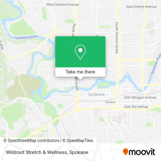 Wildroot Stretch & Wellness map