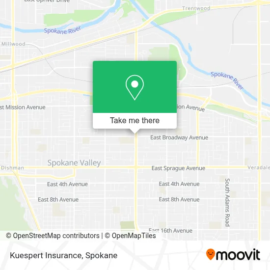 Kuespert Insurance map