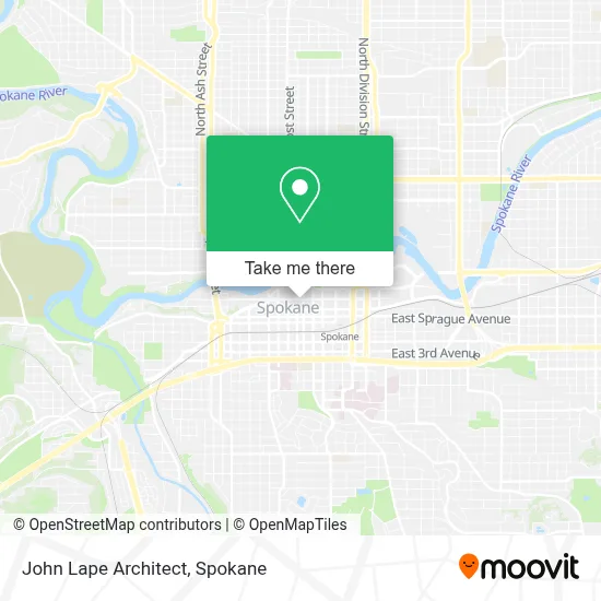John Lape Architect map