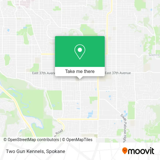Two Gun Kennels map