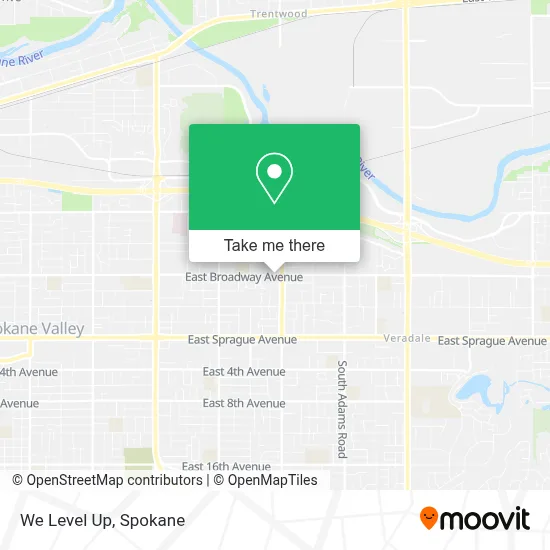 We Level Up map