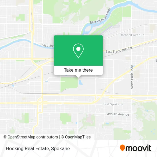 Hocking Real Estate map