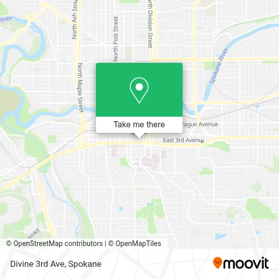 Divine 3rd Ave map