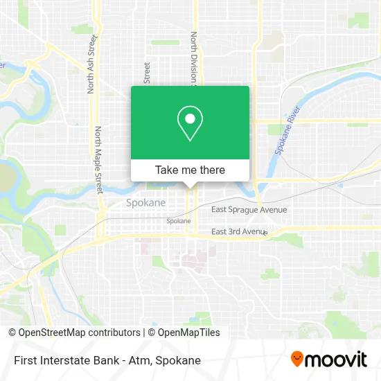 First Interstate Bank - Atm map