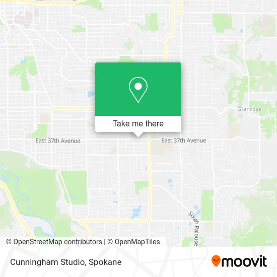 Cunningham Studio map
