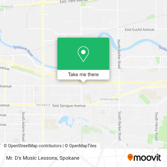 Mr. D's Music Lessons map