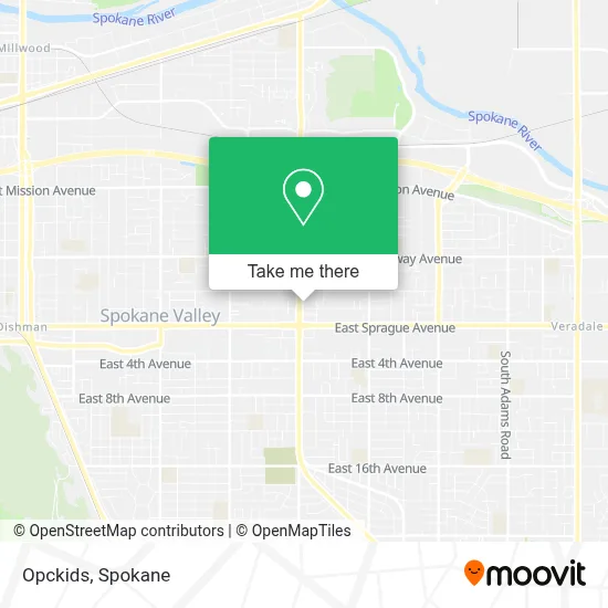 Opckids map