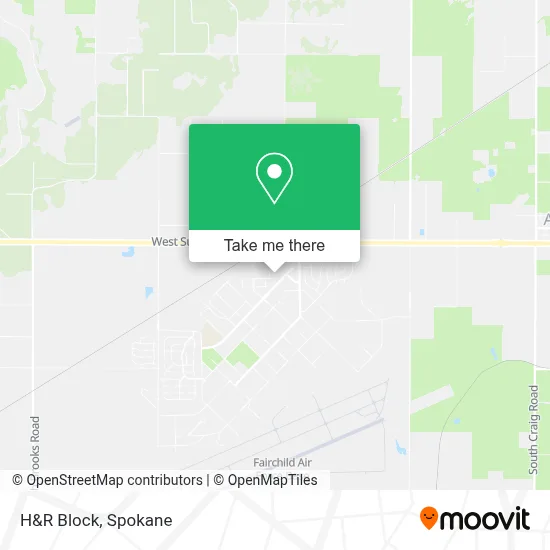 H&R Block map