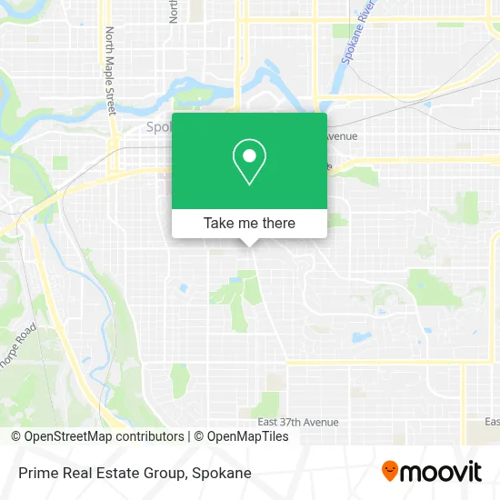 Prime Real Estate Group map