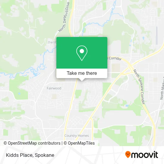 Kidds Place map
