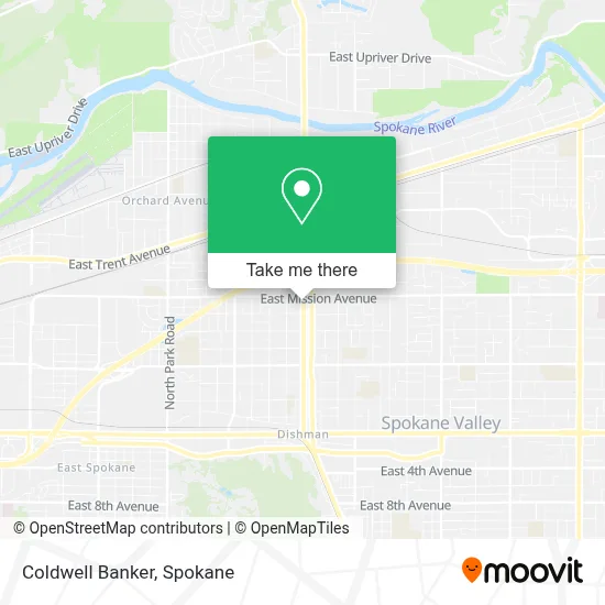 Coldwell Banker map