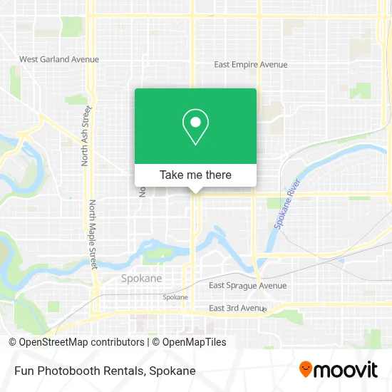 Fun Photobooth Rentals map