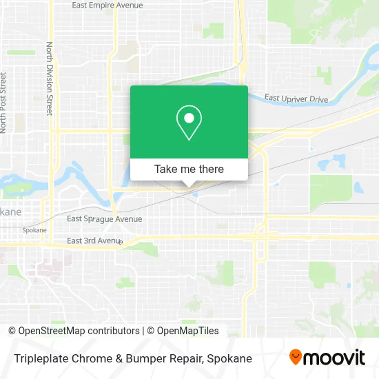 Tripleplate Chrome & Bumper Repair map
