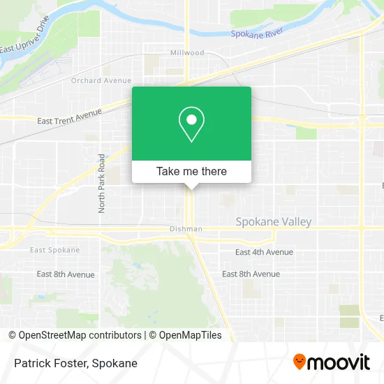 Patrick Foster map