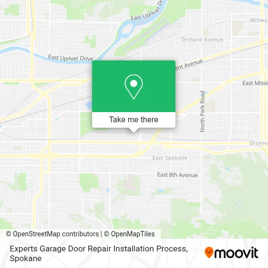 Experts Garage Door Repair Installation Process map