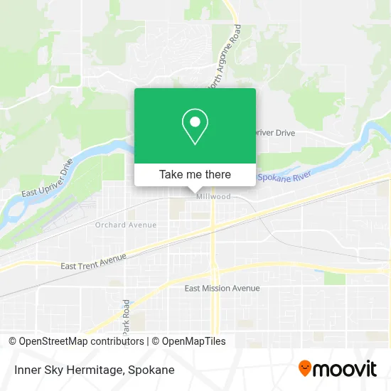 Inner Sky Hermitage map