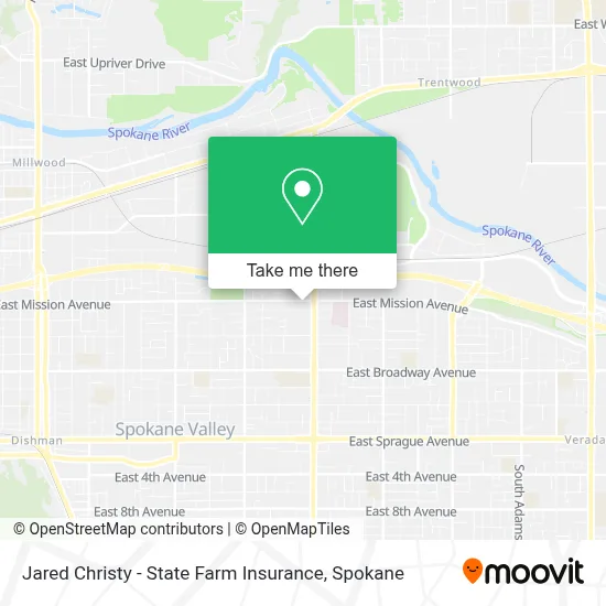 Jared Christy - State Farm Insurance map